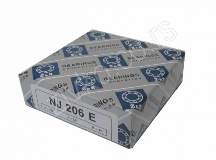 Cylindrical roller bearing NJ 206 E 1